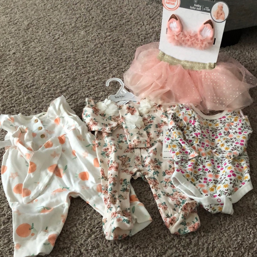 0-3 months baby girls